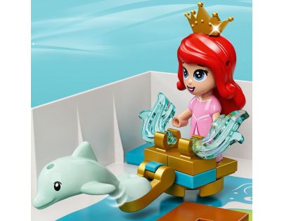LEGO® Disney Princess™ 43193 Ariel, Kráska, Popelka a Tiana a jejich pohádková kniha dobrodružství