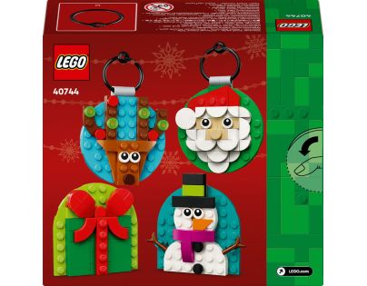 LEGO® Iconic 40744 Sada vánočních ozdob