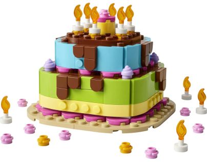 LEGO® Iconic 40815 Narozeninový dort