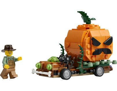 LEGO® Iconic 40822 Pick-up s halloweenskými dýněmi