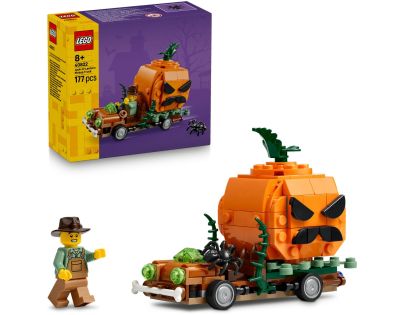 LEGO® Iconic 40822 Pick-up s halloweenskými dýněmi