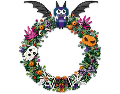 LEGO® Iconic 40825 Halloweenský věnec