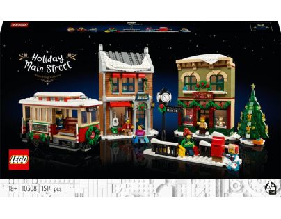 LEGO® Icons 10308 Vánoce na hlavní ulici