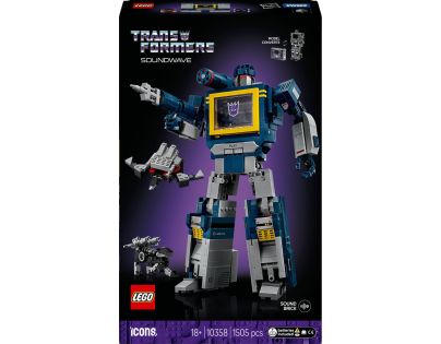 LEGO® Icons 10358 Transformers: Soundwave