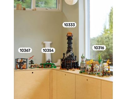 LEGO® Icons 10367 Knižní zarážka: Pán prstenů – Balrog™