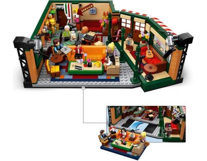 LEGO® Ideas 21319 Přátelé Central Perk - Poškozený obal
