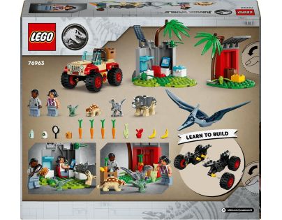 LEGO® Jurassic World 76963 Záchranářské středisko pro dinosauří mláďata