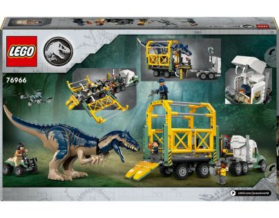 LEGO® Jurassic World 76966 Dinosauří mise: Přeprava Allosaura