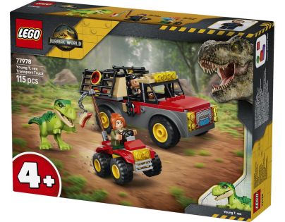 LEGO® Jurassic World 77978 Náklaďák na přepravu malého T-rexe