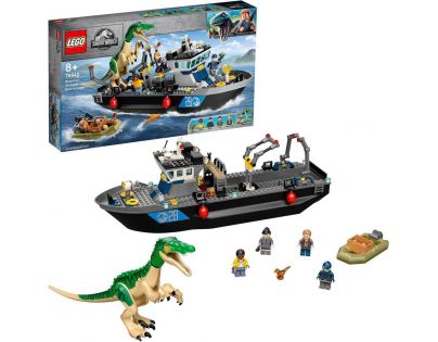 LEGO® Jurassic World™ 76942 Útěk Baryonyxe z lodě