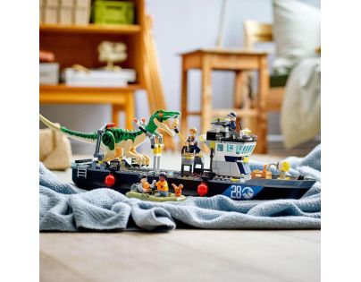 LEGO® Jurassic World™ 76942 Útěk Baryonyxe z lodě