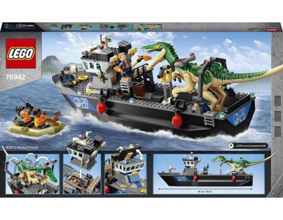 LEGO® Jurassic World™ 76942 Útěk Baryonyxe z lodě
