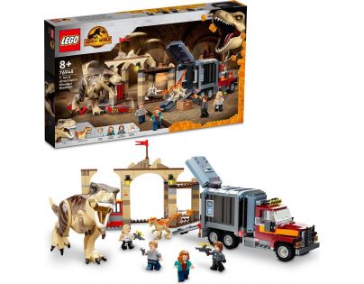 LEGO® Jurassic World™ 76948 Útěk T-rexe a Atrociraptora - Poškozený obal