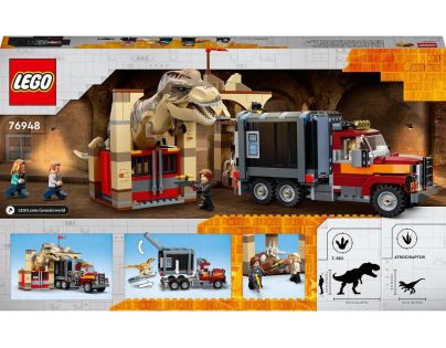 LEGO® Jurassic World™ 76948 Útěk T-rexe a Atrociraptora - Poškozený obal