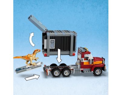 LEGO® Jurassic World™ 76948 Útěk T-rexe a Atrociraptora