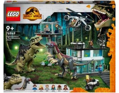 LEGO® Jurassic World™ 76949 Útok Giganotosaura a Therizinosaura