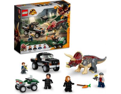 LEGO® Jurassic World™ 76950 Útok Triceratopse na pick-up