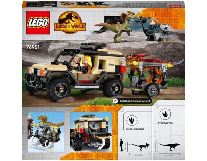 LEGO® Jurassic World™ 76951 Přeprava Pyroraptora a Dilophosaura