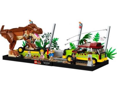 LEGO® Jurassic World™ 76956 Útěk T-Rexe - Poškozený obal