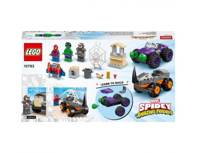 LEGO® Marvel 10782 Hulk vs. Rhino souboj džípů