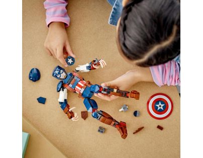 LEGO® Marvel 76258 Sestavitelná figurka Captain America