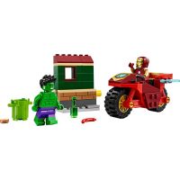 LEGO® Marvel 76287 Iron Man s motorkou a Hulk 2