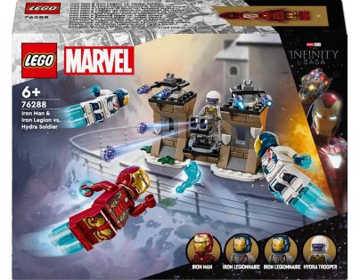 LEGO® Marvel 76288 Iron Man a Železná legie vs. voják Hydry - Poškozený obal