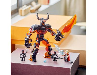 LEGO® Marvel 76289 Sestavitelná figurka: Thor vs. Surtur