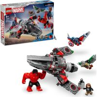 LEGO® Marvel 76292 Souboj: Kapitán Amerika vs. Red Hulk