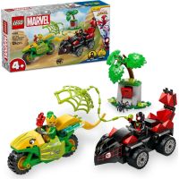 LEGO® Marvel Spidey a jeho úžasní přátelé 11198 Spin, Electro a naháněčka s dinosauřím vozidlem