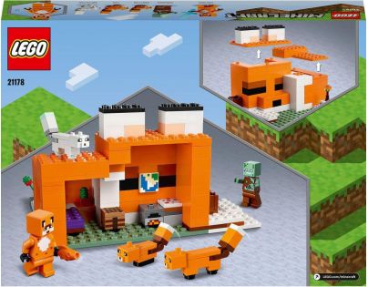 LEGO® Minecraft® 21178 Liščí domek