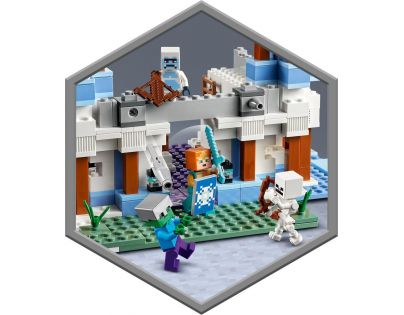 LEGO® Minecraft® 21186 Ledový zámek