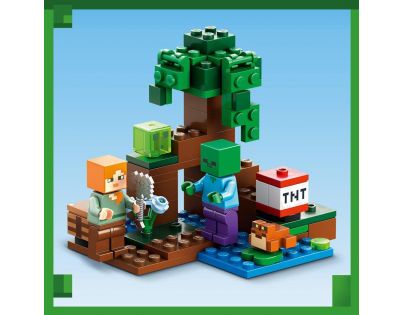 LEGO® Minecraft® 21240 Dobrodružství v bažině