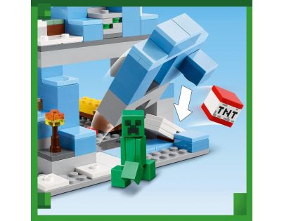 LEGO® Minecraft® 21243 Ledové hory - Poškozený obal