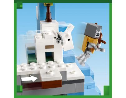 LEGO® Minecraft® 21243 Ledové hory - Poškozený obal
