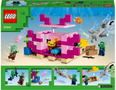 LEGO® Minecraft® 21247 Domeček axolotlů