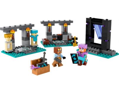 LEGO® Minecraft® 21252 Zbrojnice - Poškozený obal