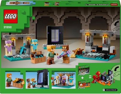 LEGO® Minecraft® 21252 Zbrojnice - Poškozený obal