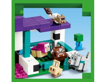 LEGO® Minecraft® 21253 Útulek pro zvířata