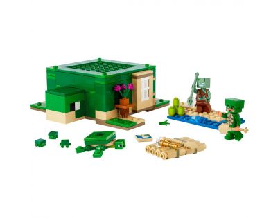 LEGO® Minecraft® 21254 Želví domek na pláži