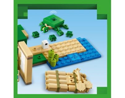 LEGO® Minecraft® 21254 Želví domek na pláži