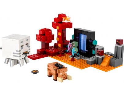 LEGO® Minecraft® 21255 Přepadení v portálu do Netheru