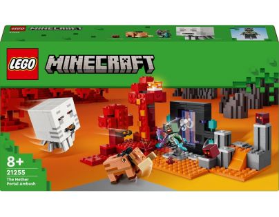 LEGO® Minecraft® 21255 Přepadení v portálu do Netheru