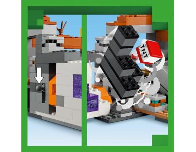 LEGO® Minecraft® 21263 Důlní šachta v pustině - Poškozený obal