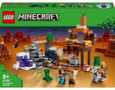 LEGO® Minecraft® 21263 Důlní šachta v pustině - Poškozený obal