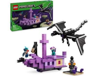 LEGO® Minecraft® 21264 Drak z Enderu a loď z Endu