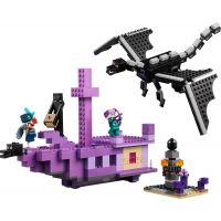 LEGO® Minecraft® 21264 Drak z Enderu a loď z Endu 2