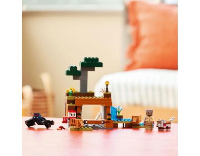 LEGO® Minecraft® 21269 Výprava do dolu a pásovec - Poškozený obal