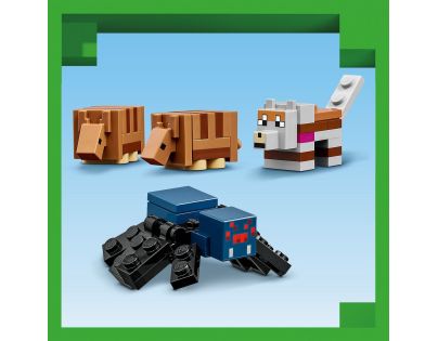 LEGO® Minecraft® 21269 Výprava do dolu a pásovec - Poškozený obal