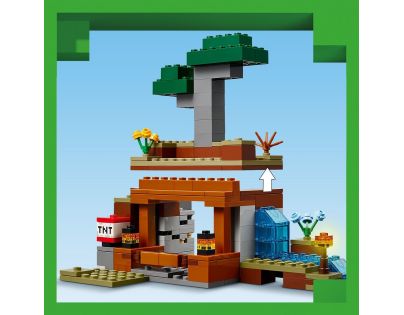 LEGO® Minecraft® 21269 Výprava do dolu a pásovec - Poškozený obal
